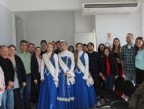 Corte da Festa da Tainha visita setores da Prefeitura