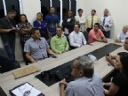 VEREADORES SE REUNEM EM JAGUARUNA PARA ACORDO DE ANEXAÇÃO DE BALNEÁRIO TORNEIRO AO BALNEÁRIO RINCÃO